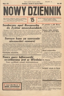 Nowy Dziennik. 1937, nr 62
