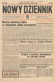 Nowy Dziennik. 1937, nr 63