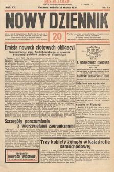 Nowy Dziennik. 1937, nr 72