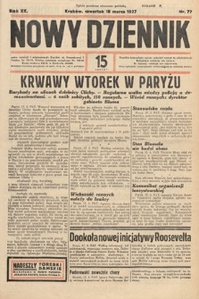 Nowy Dziennik. 1937, nr 77