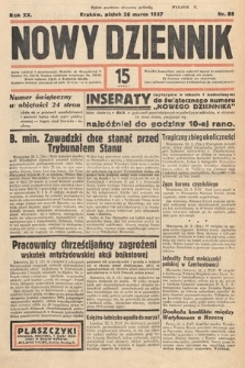 Nowy Dziennik. 1937, nr 85
