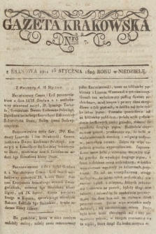 Gazeta Krakowska. 1829, nr 7