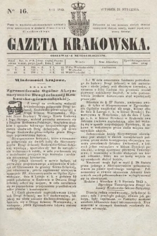 Gazeta Krakowska. 1845, nr 16