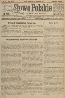 Słowo Polskie. 1921, nr 34