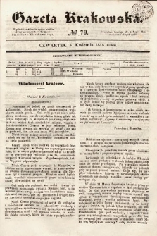 Gazeta Krakowska. 1848, nr 79