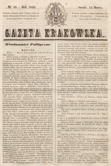 Gazeta Krakowska. 1849, nr 59