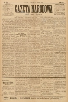 Gazeta Narodowa. 1903, nr 272