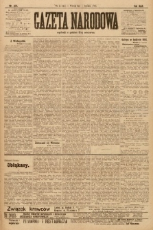 Gazeta Narodowa. 1903, nr 275