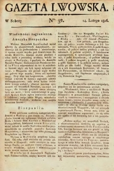 Gazeta Lwowska. 1816, nr 32