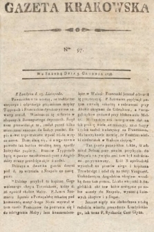 Gazeta Krakowska. 1798, nr 97