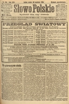 Słowo Polskie. 1920, nr 190