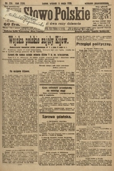 Słowo Polskie. 1920, nr 217