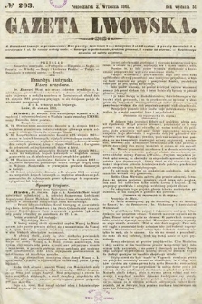 Gazeta Lwowska. 1861, nr 203