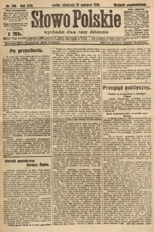Słowo Polskie. 1920, nr 295